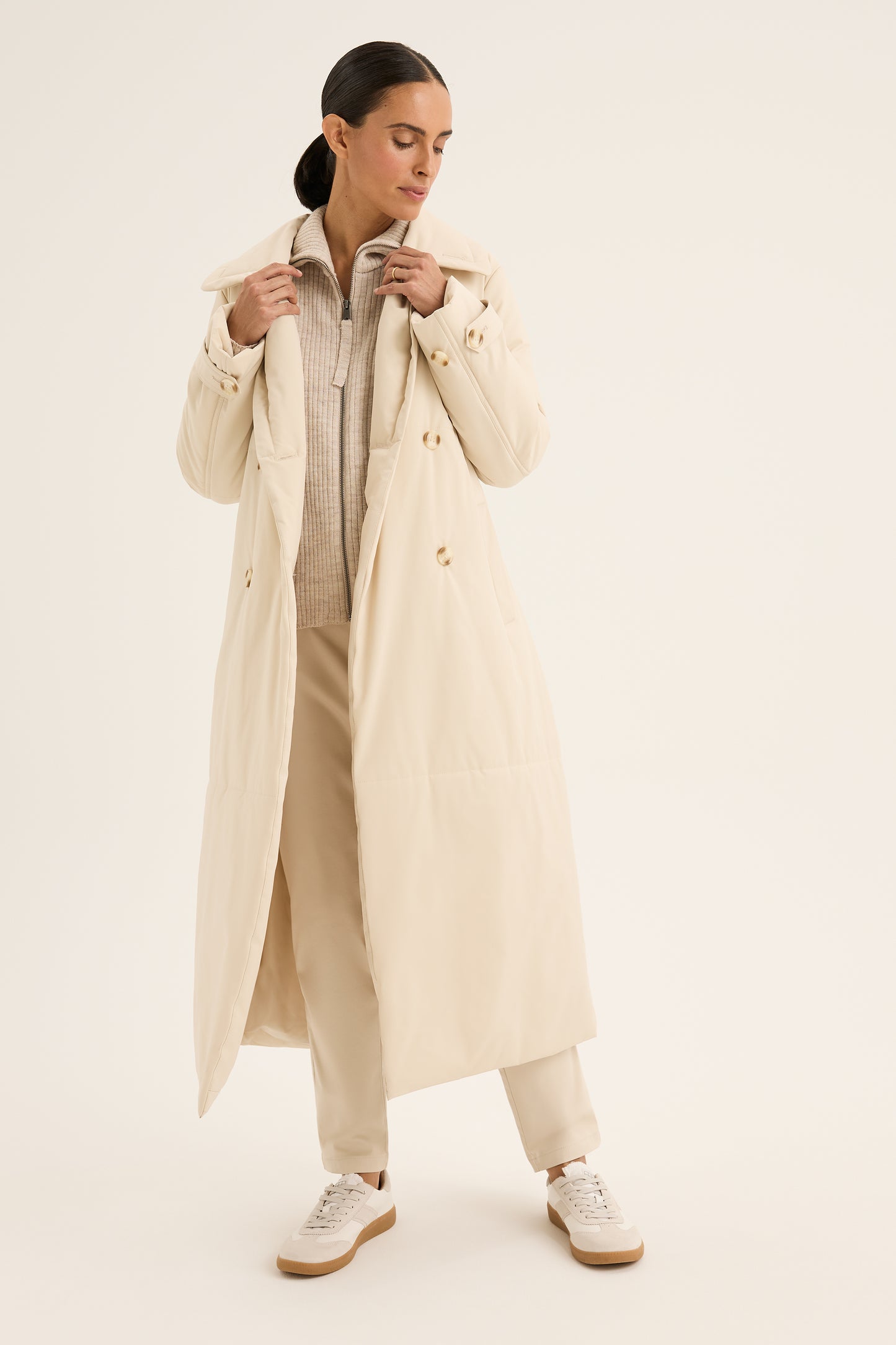 Yarra Trail - Ochre Puffer Coat