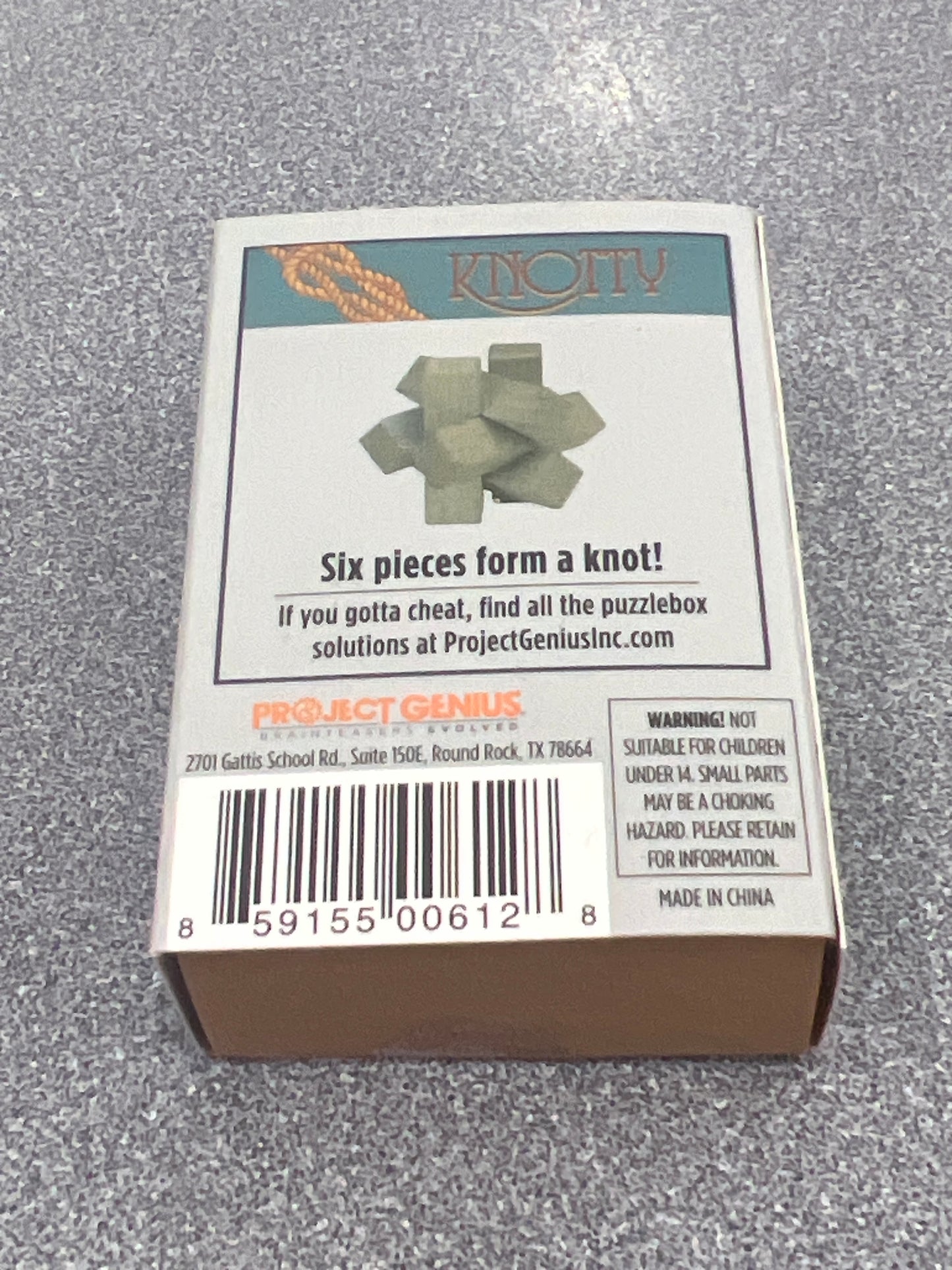 Project Genius Knotty Puzzlebox