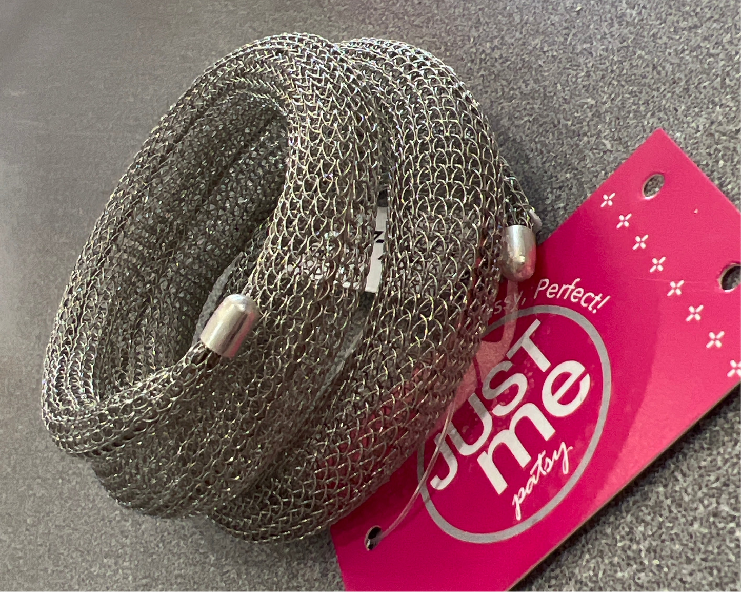 Bel-Eve Design Handcrafted Multi Fit Stretch Mesh Wire Bracelet - Choker