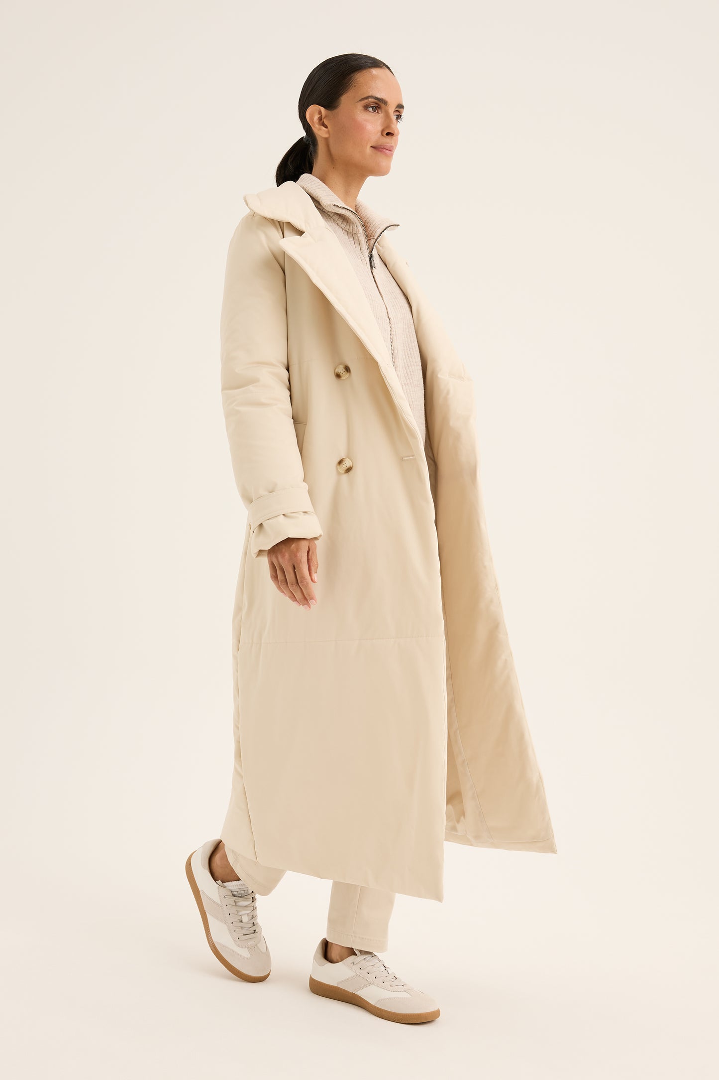 Yarra Trail - Ochre Puffer Coat