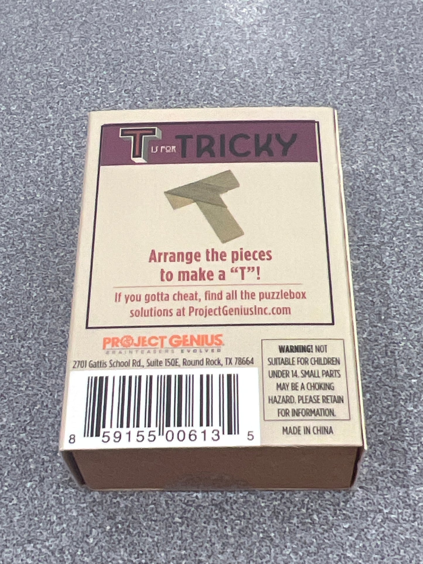 Project Genius Tricky Puzzelbox
