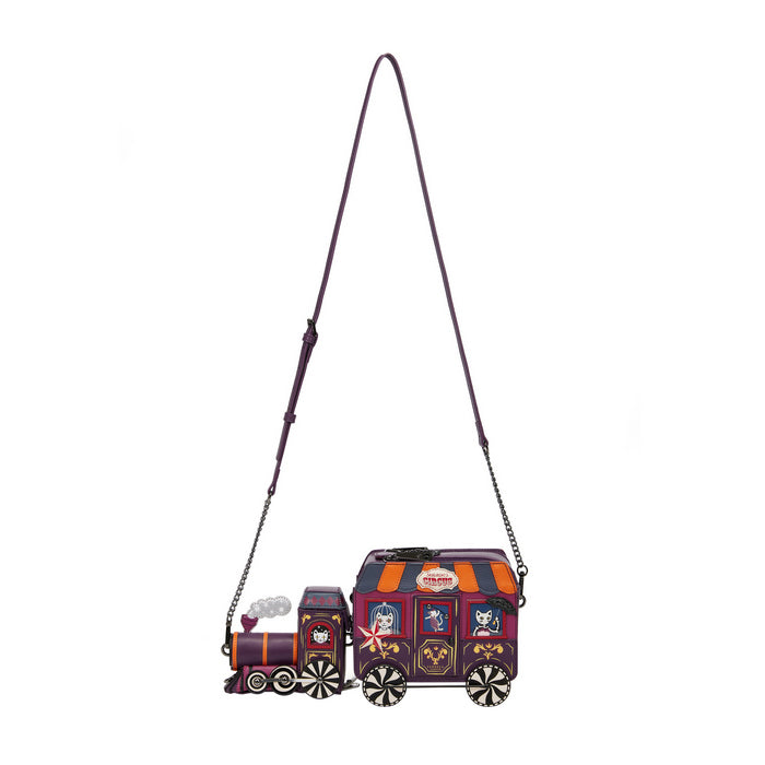 Vendula London Skelecat"s Travelling Ghost Train Bag Available Now