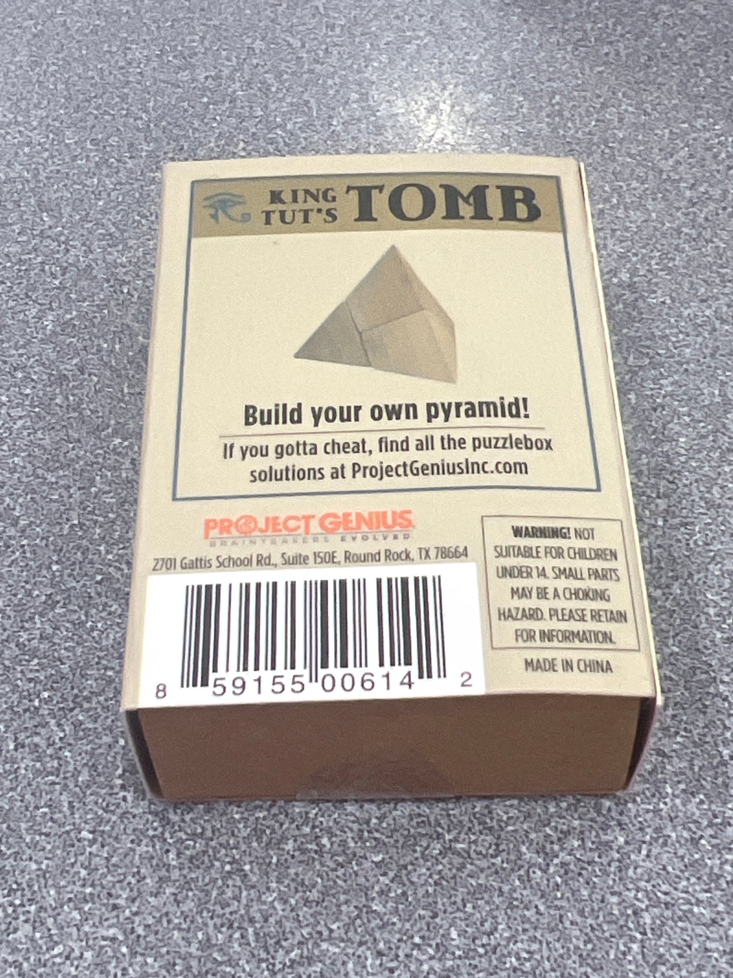 Project Genius King Tut’s Tomb - Puzzlebox