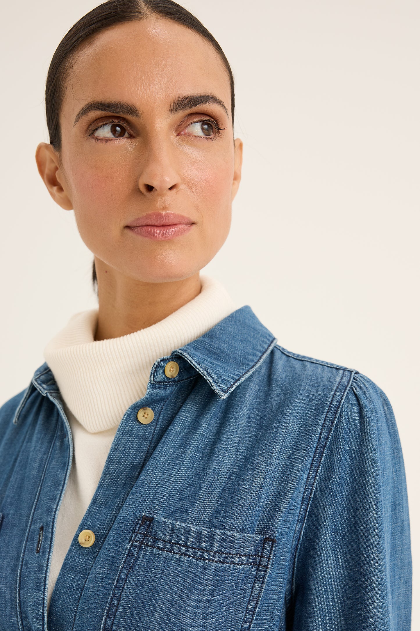 Yarra Trail - Citrine Denim Dress