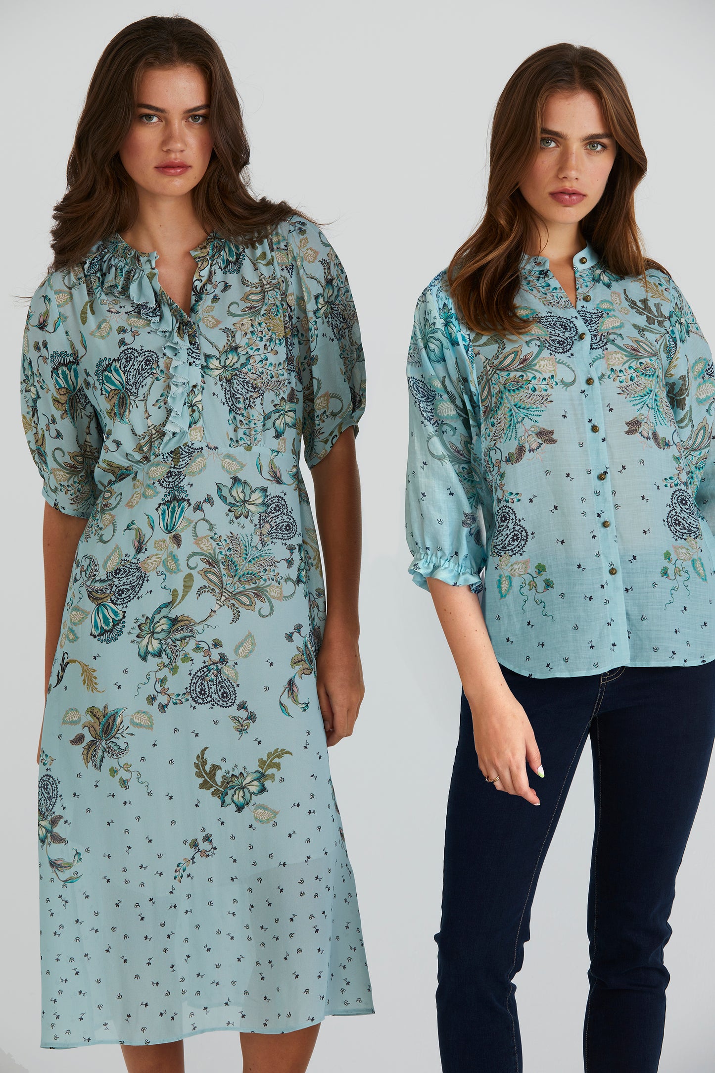 Lania - Allura Shirt in Sky