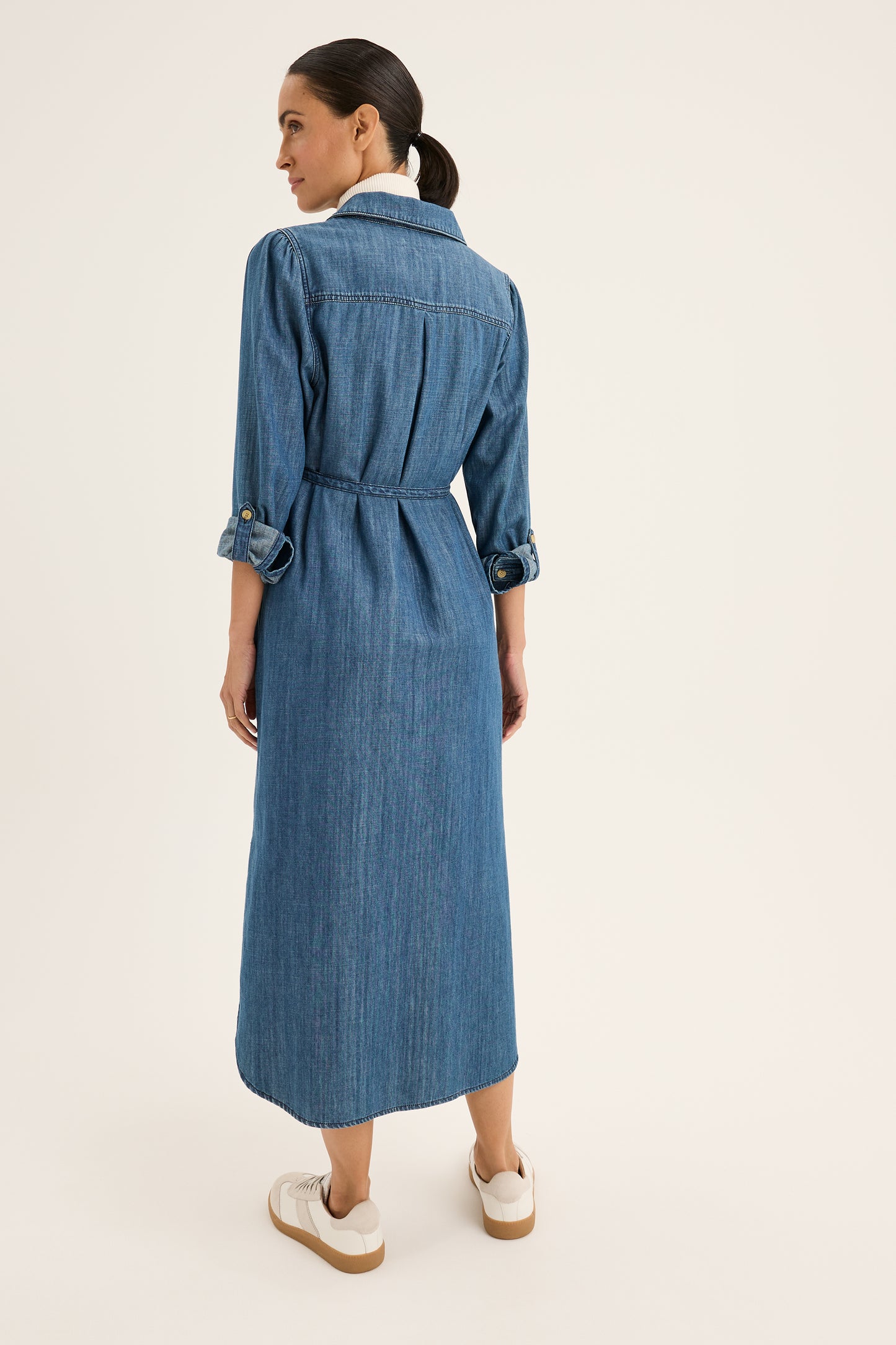 Yarra Trail - Citrine Denim Dress