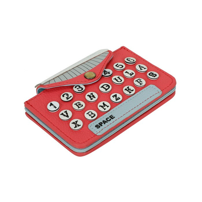 Vendula London Vintage Rose Typewriter Accordion Card Wallet New Release Available Now