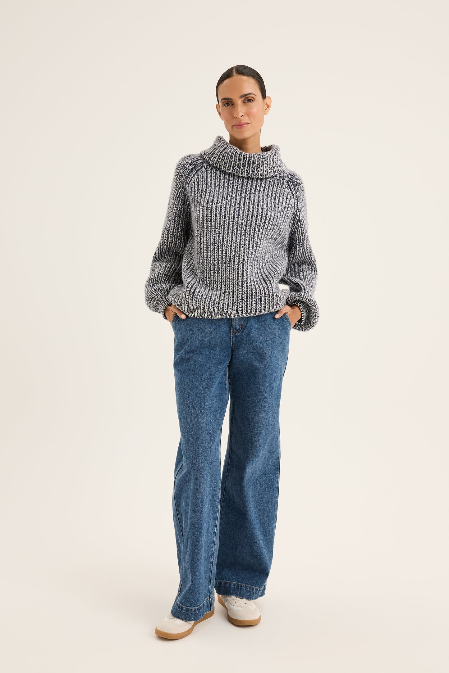 Yarra Trail - Classic Tone Knit Jumper