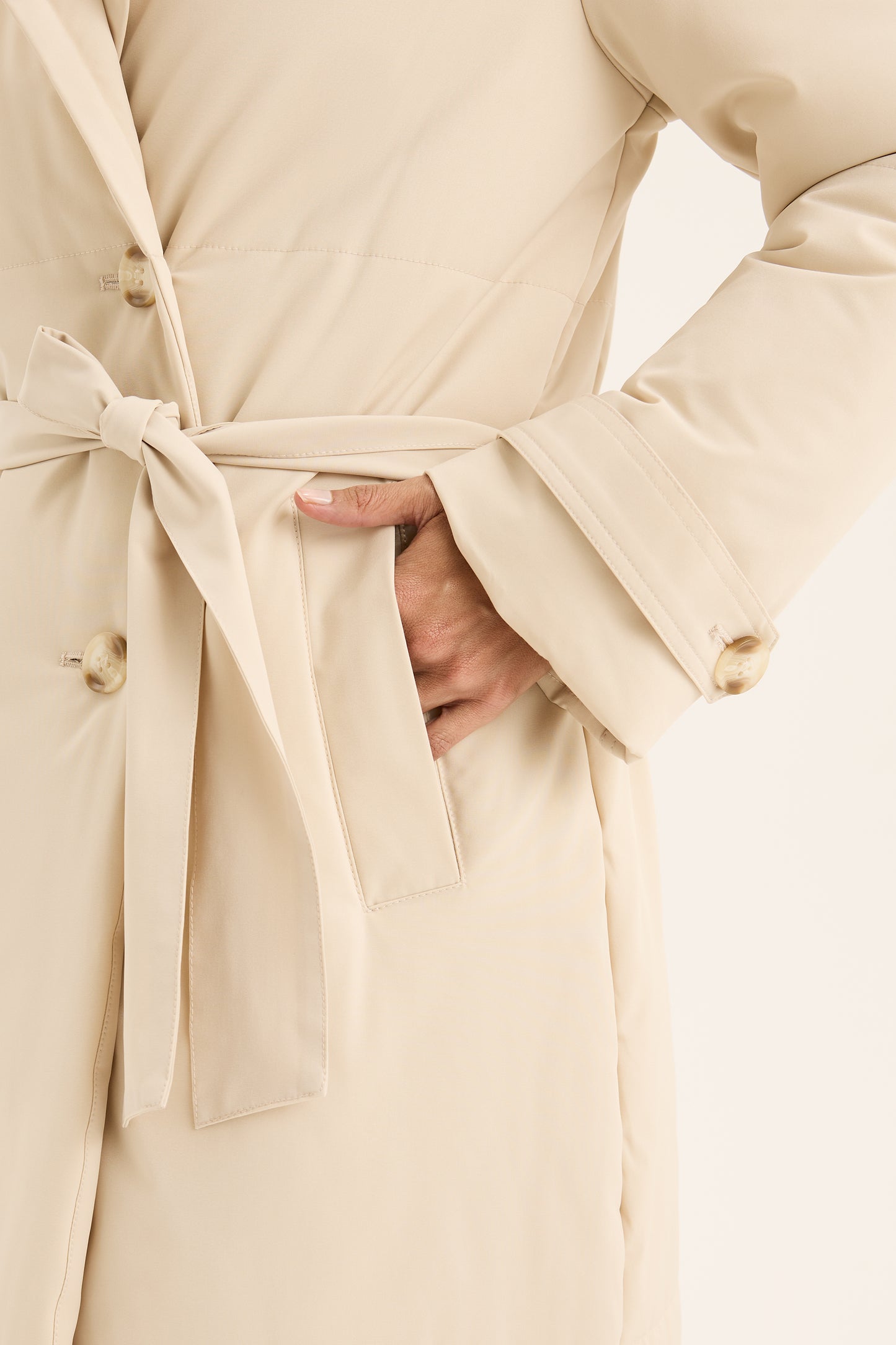 Yarra Trail - Ochre Puffer Coat