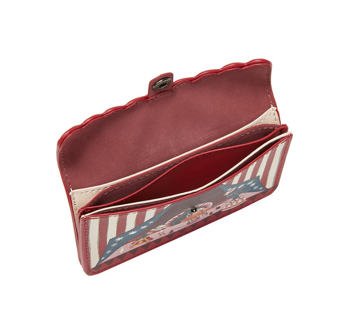 Vendula London Skelecat's Ghost Train Accordion Card Wallet Available Now