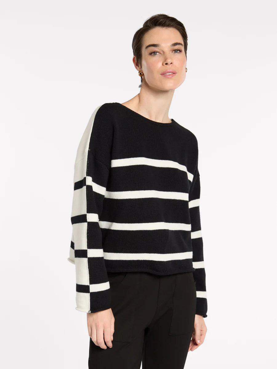 Marco Polo - Reversible Stripe Knit