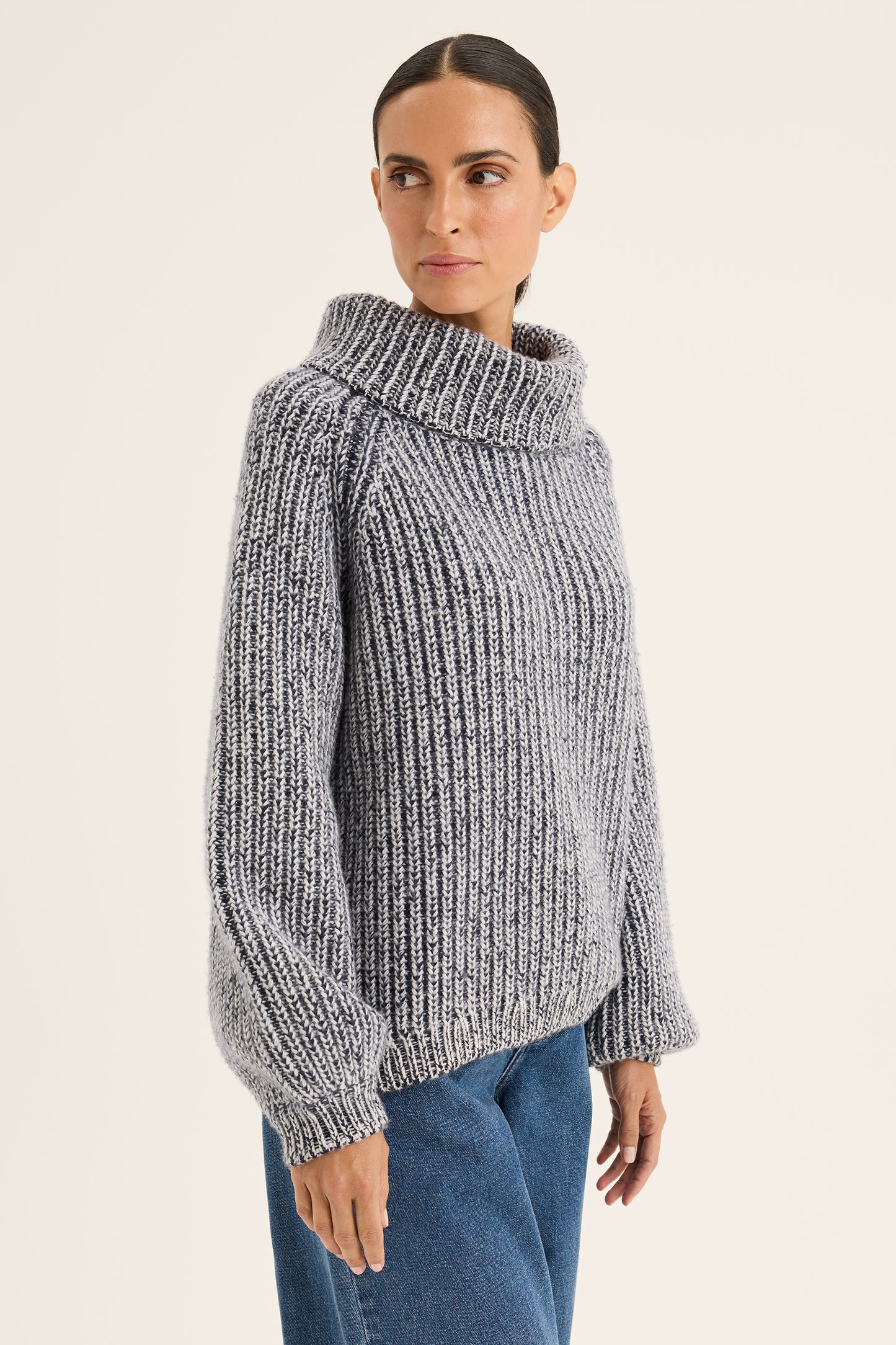 Yarra Trail - Classic Tone Knit Jumper