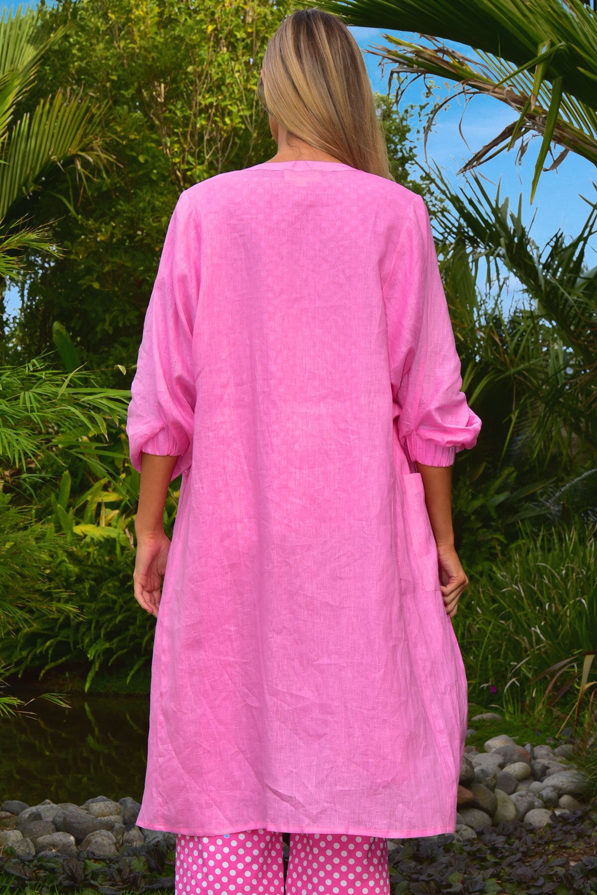 Curate - Beneath The Waves Coat Pink