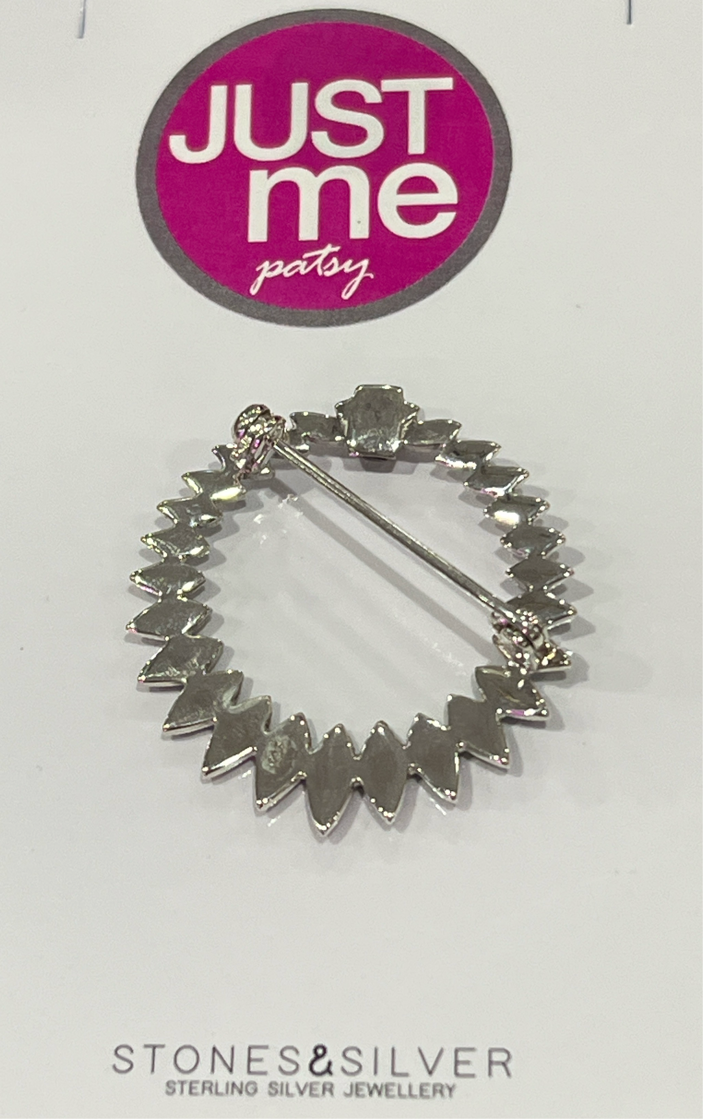 Stones & Silver - Brooch Marcasite