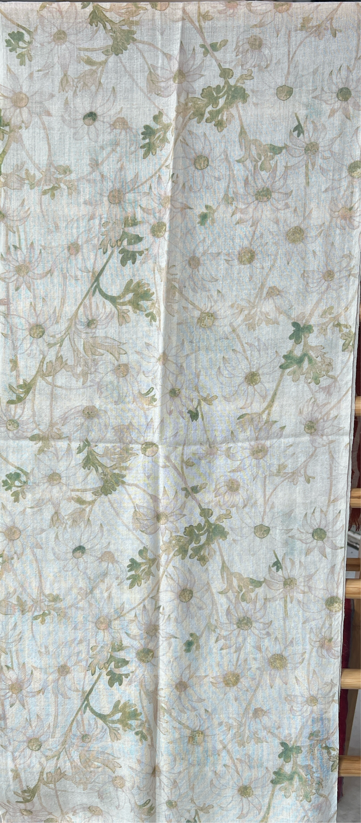 Raffal Australia Fine Merino Wool Scarves - Flannel Flowers