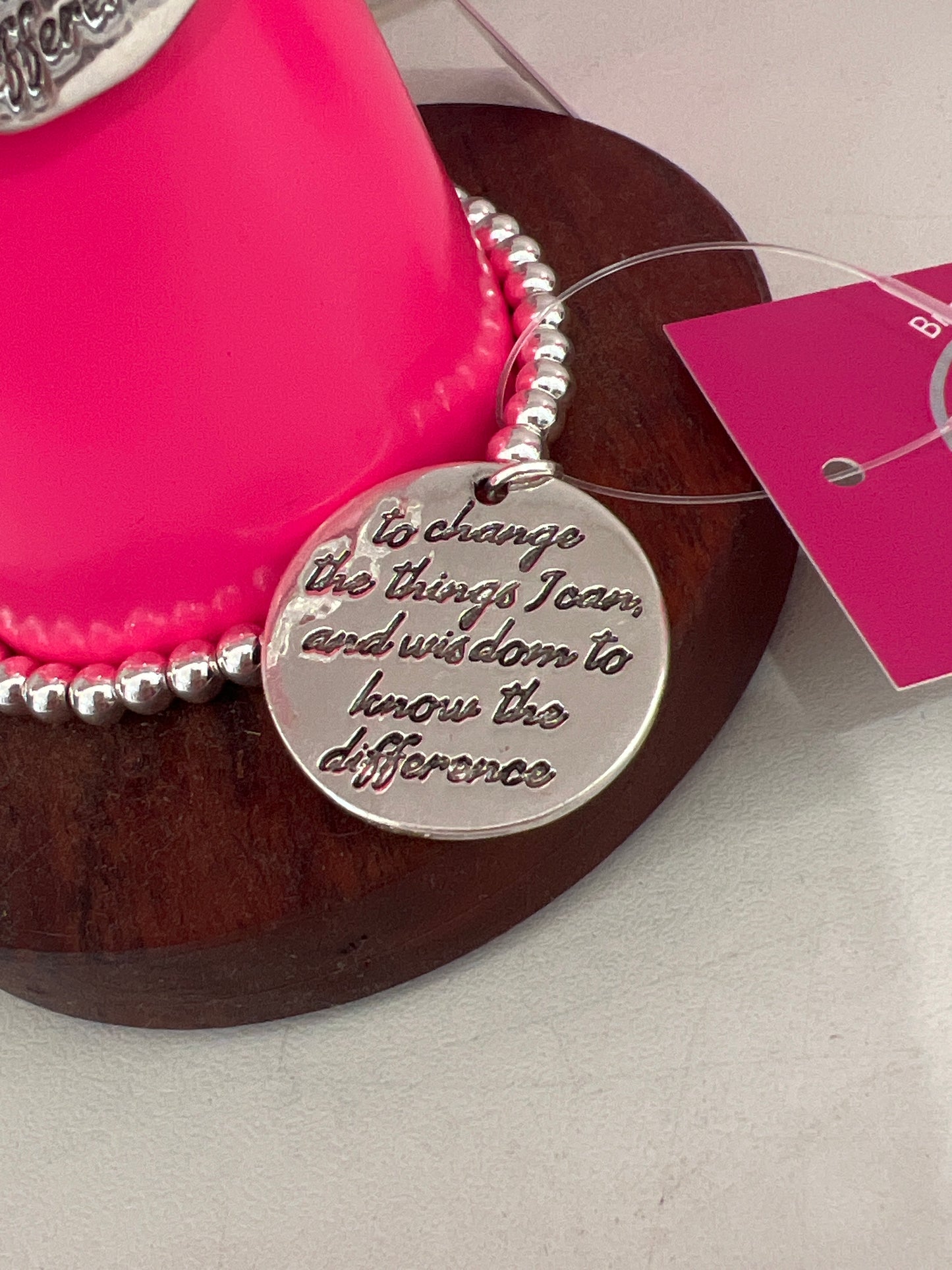 Macela Melbourne- Serenity Prayer Stretch Bracelet