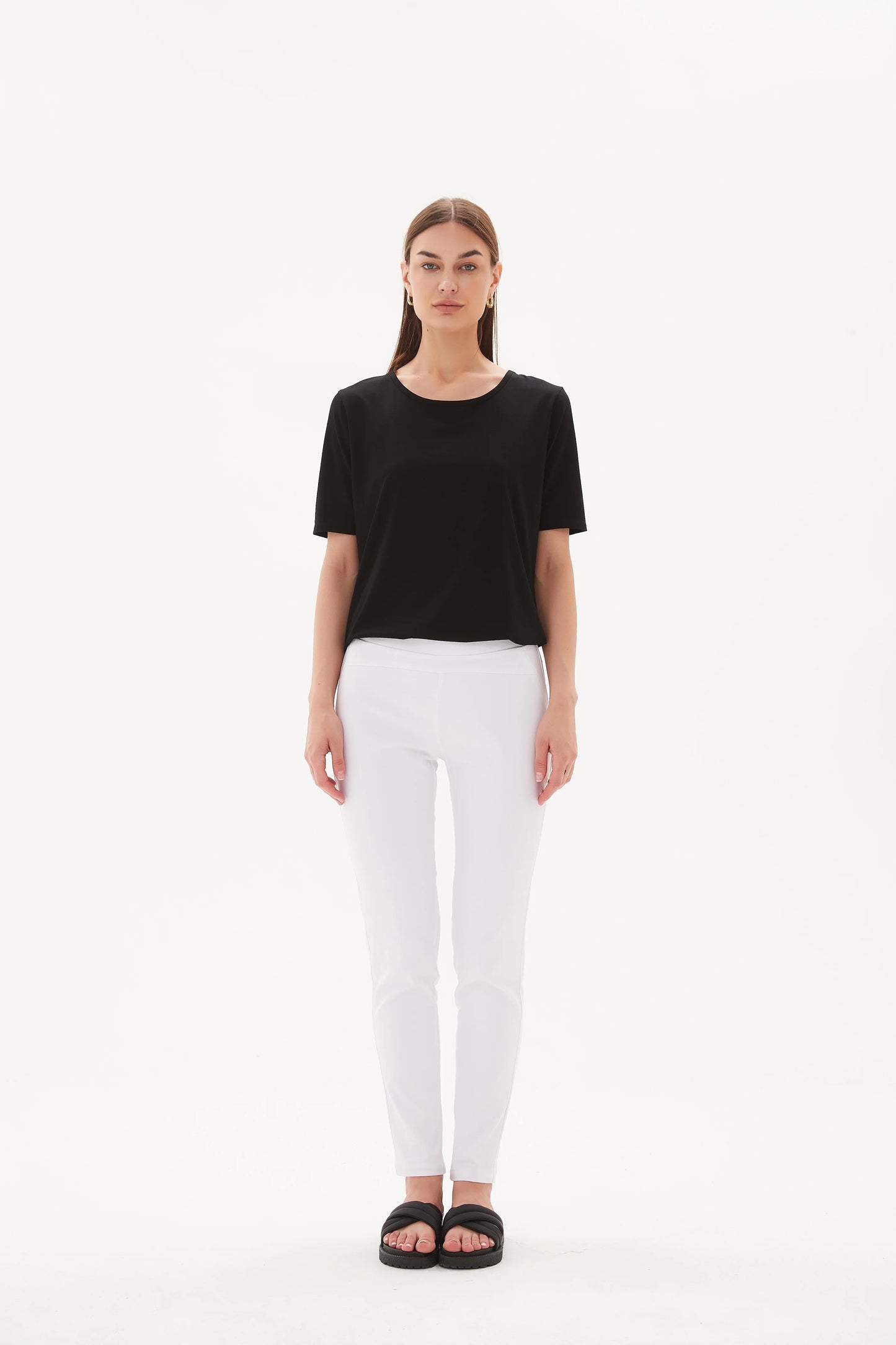 Tirelli - Straight Pant - White