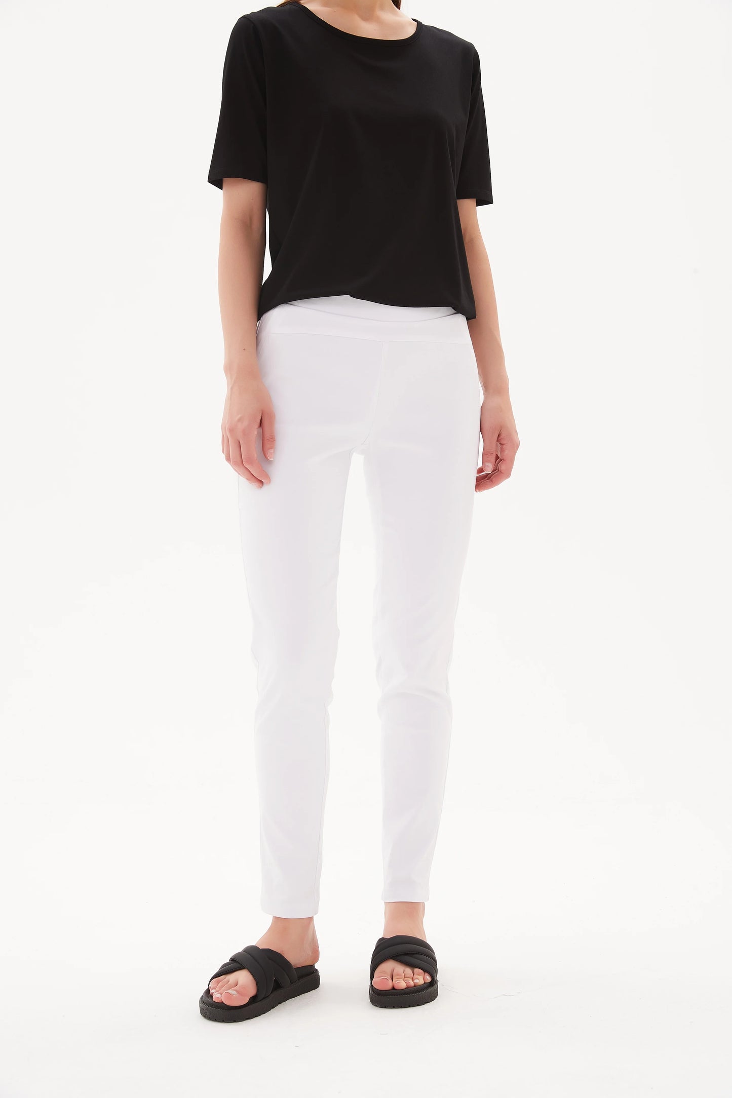 Tirelli - Straight Pant - White