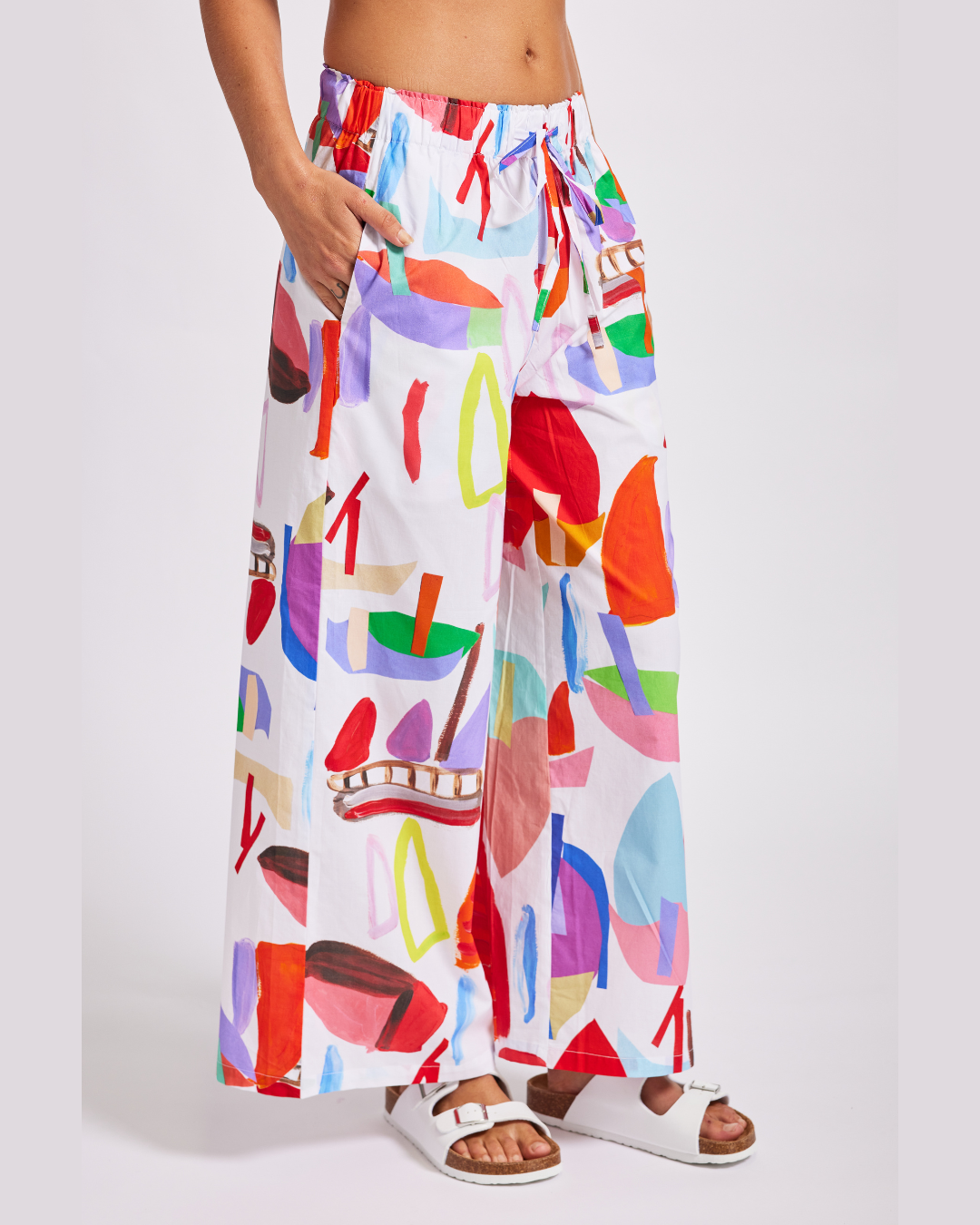 Wear Colour - Wide Leg Pants