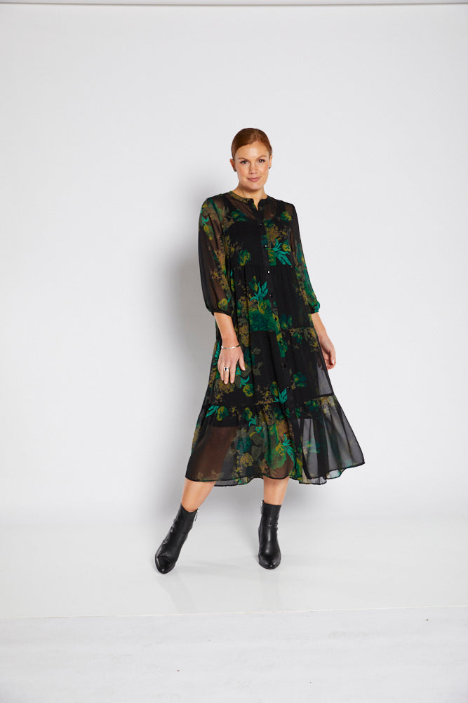 Philosophy Australia- Sibella Maxi Panel Dress - Poet
