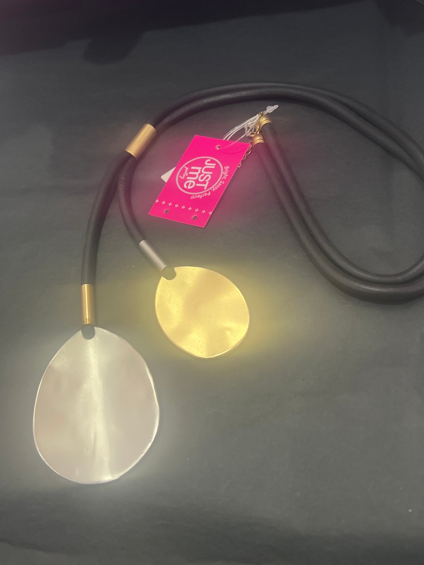 Bel-Eve Dani Rubber & Stainless Steel Teardrops