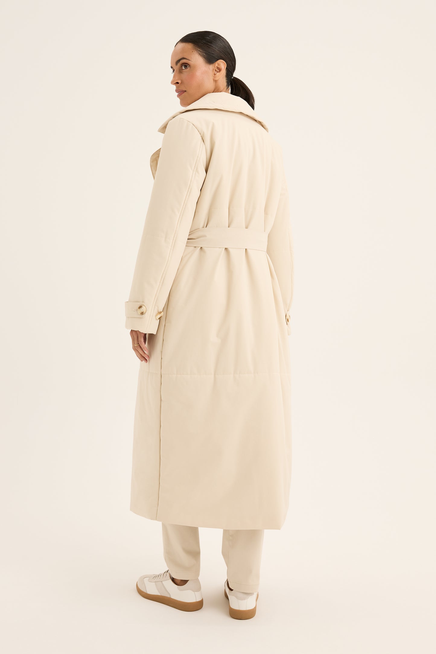 Yarra Trail - Ochre Puffer Coat