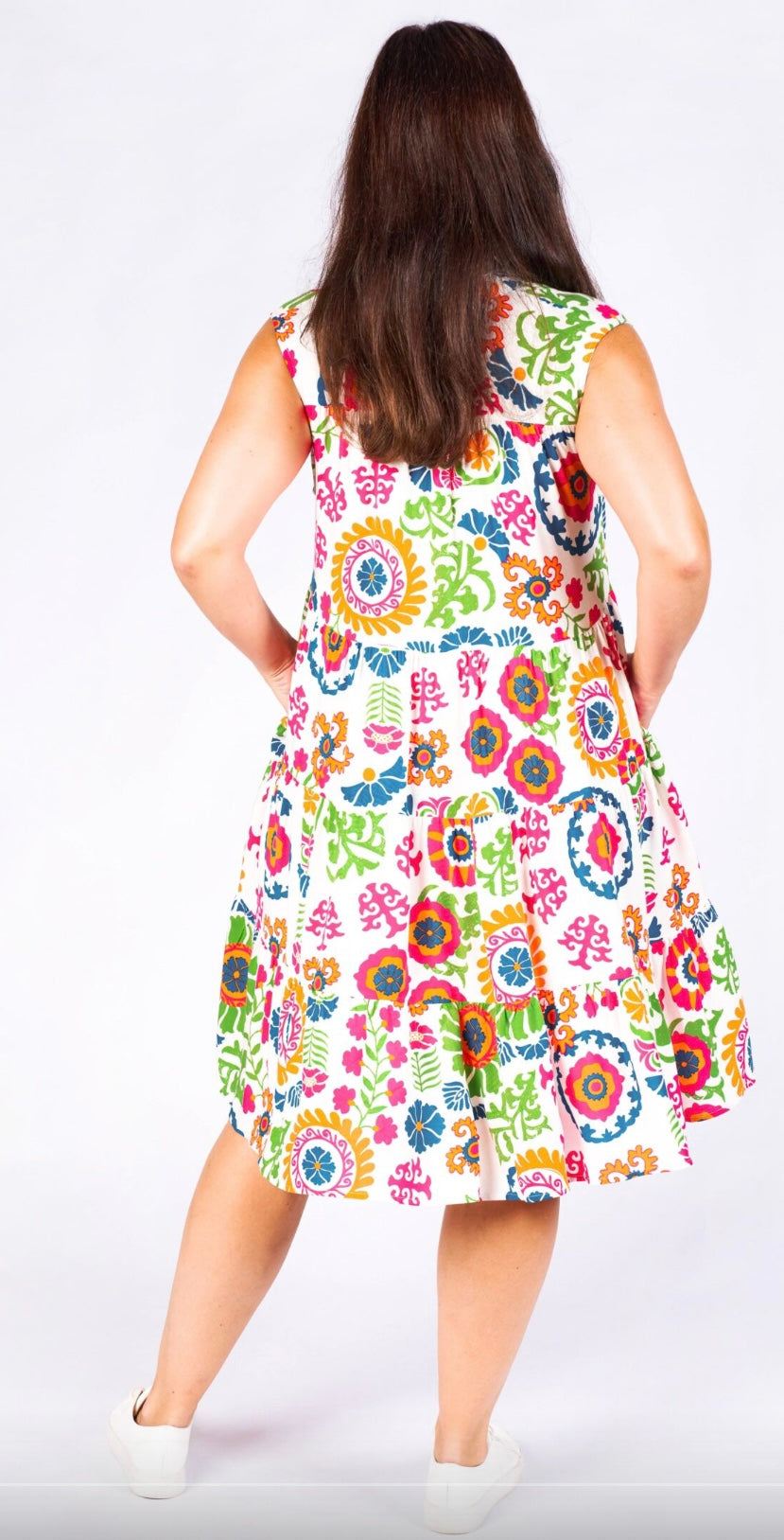 Boho Australia Crystal Sleeveless Dress