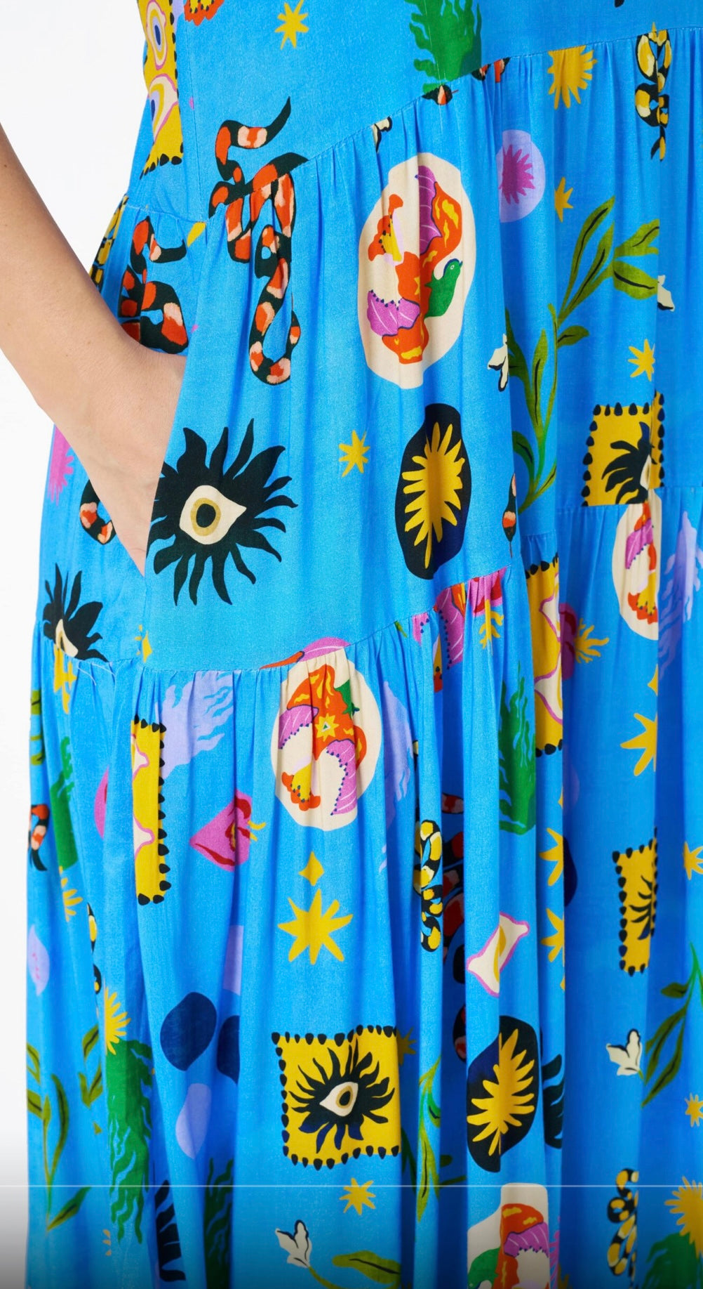 Boho Australia- Cobra Gaze Dress