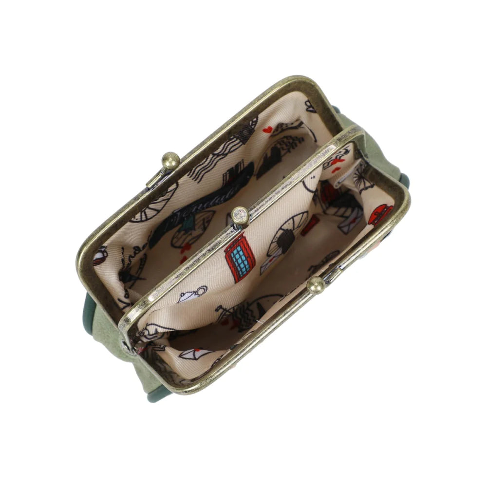 Vendula London Pie Shop Clipper Coin Purse ( Pre Sale ) Due late Sept / Oct