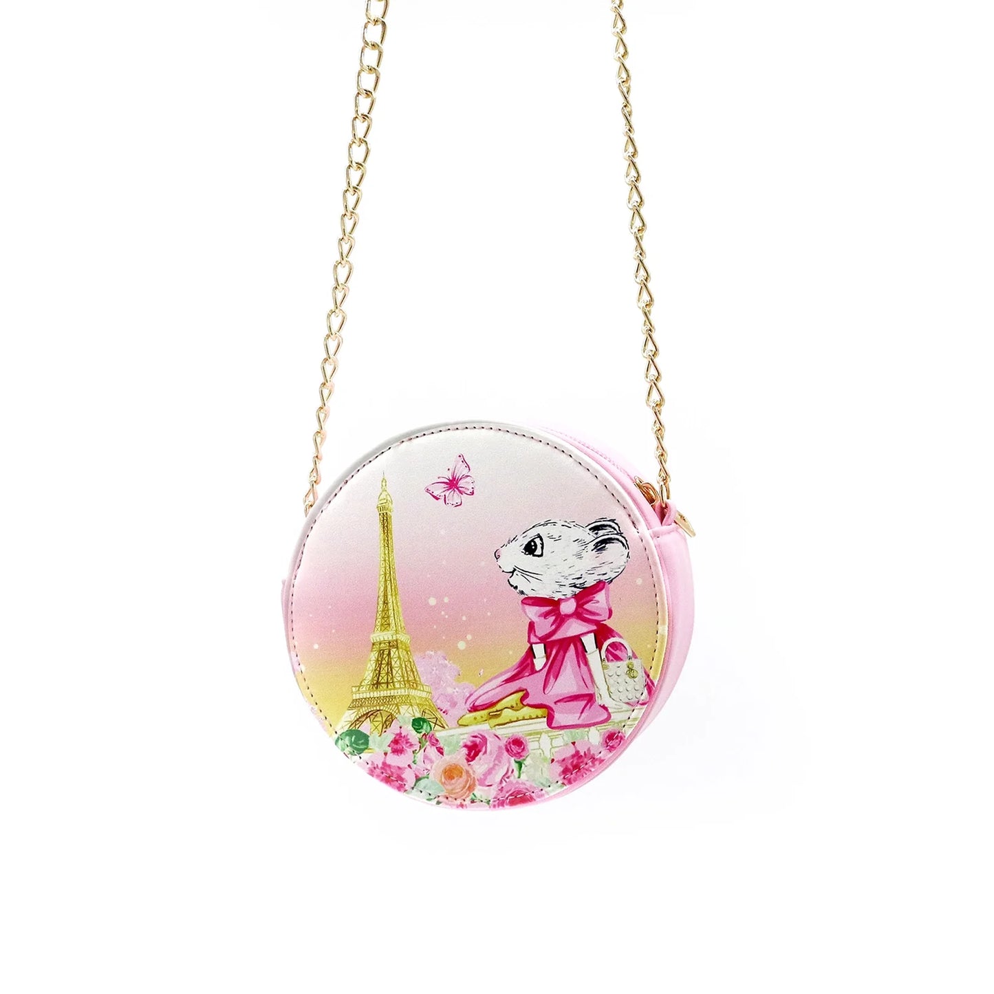 Claris The Chicest Mouse in Paris Magnificent Mess Printed Handbag