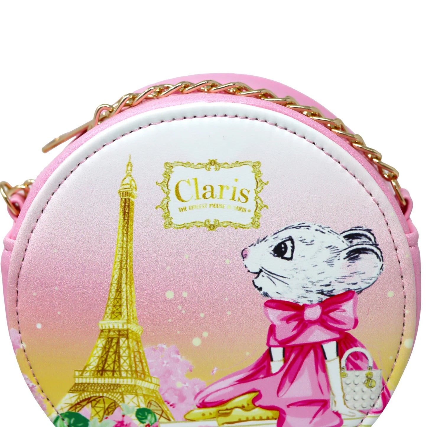 Claris The Chicest Mouse in Paris Magnificent Mess Printed Handbag