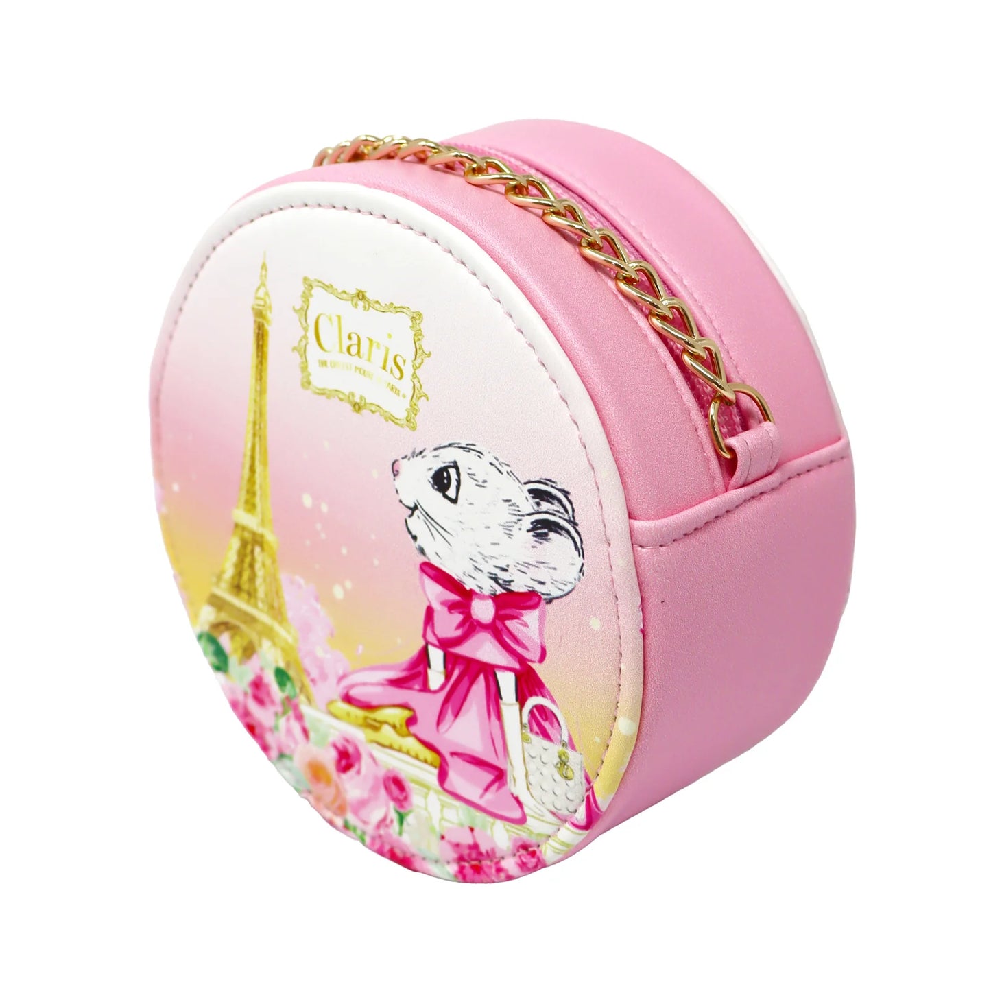 Claris The Chicest Mouse in Paris Magnificent Mess Printed Handbag