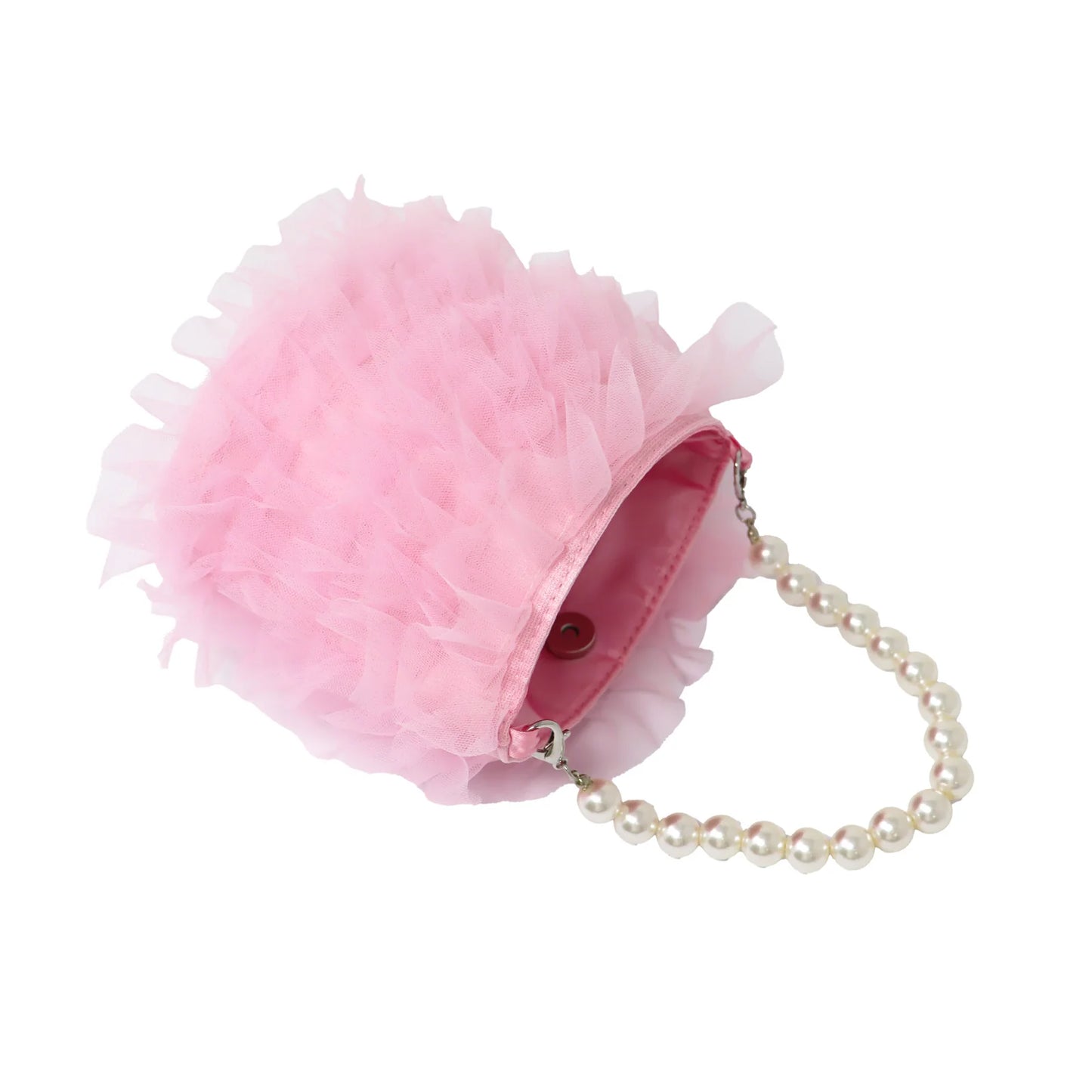 Pink Poppy Ballerina Ruffle Handbag