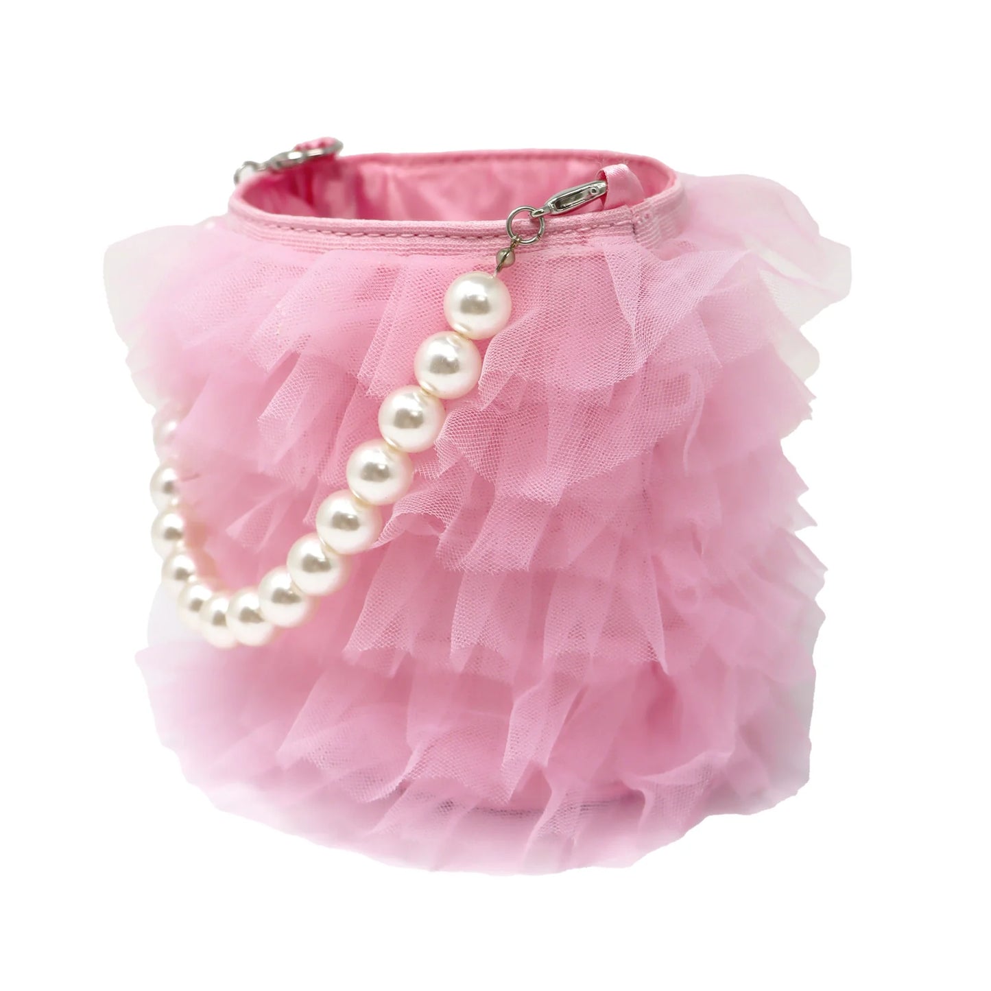 Pink Poppy Ballerina Ruffle Handbag
