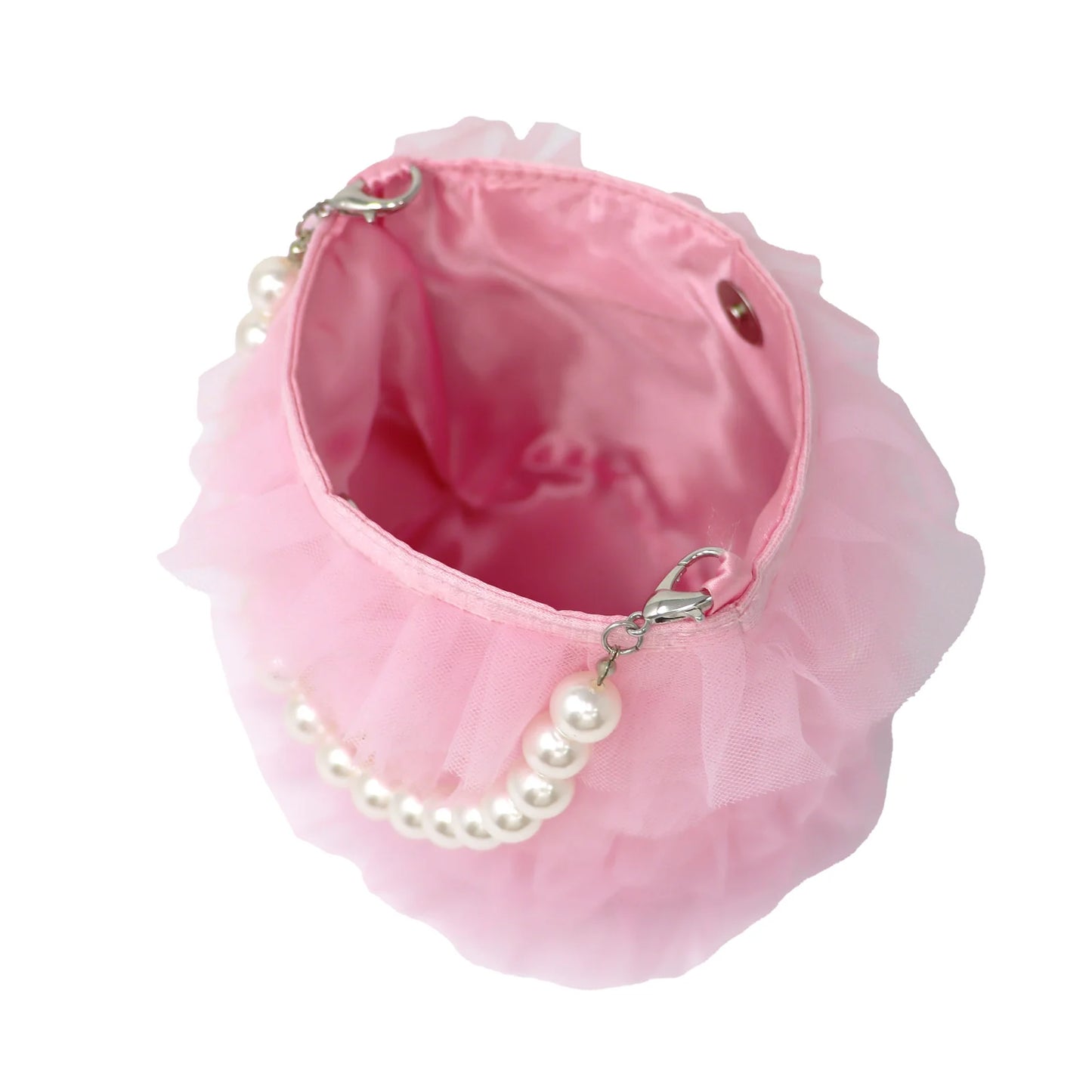 Pink Poppy Ballerina Ruffle Handbag