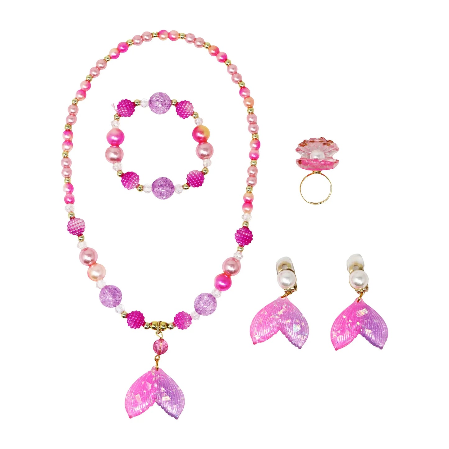 Pink Poppy Mermazing Mermaid Jewellery Set