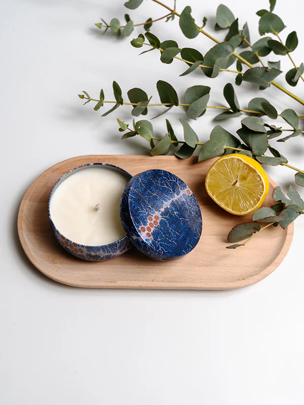 Koh Living Lemon & Eucalyptus Tin Candle