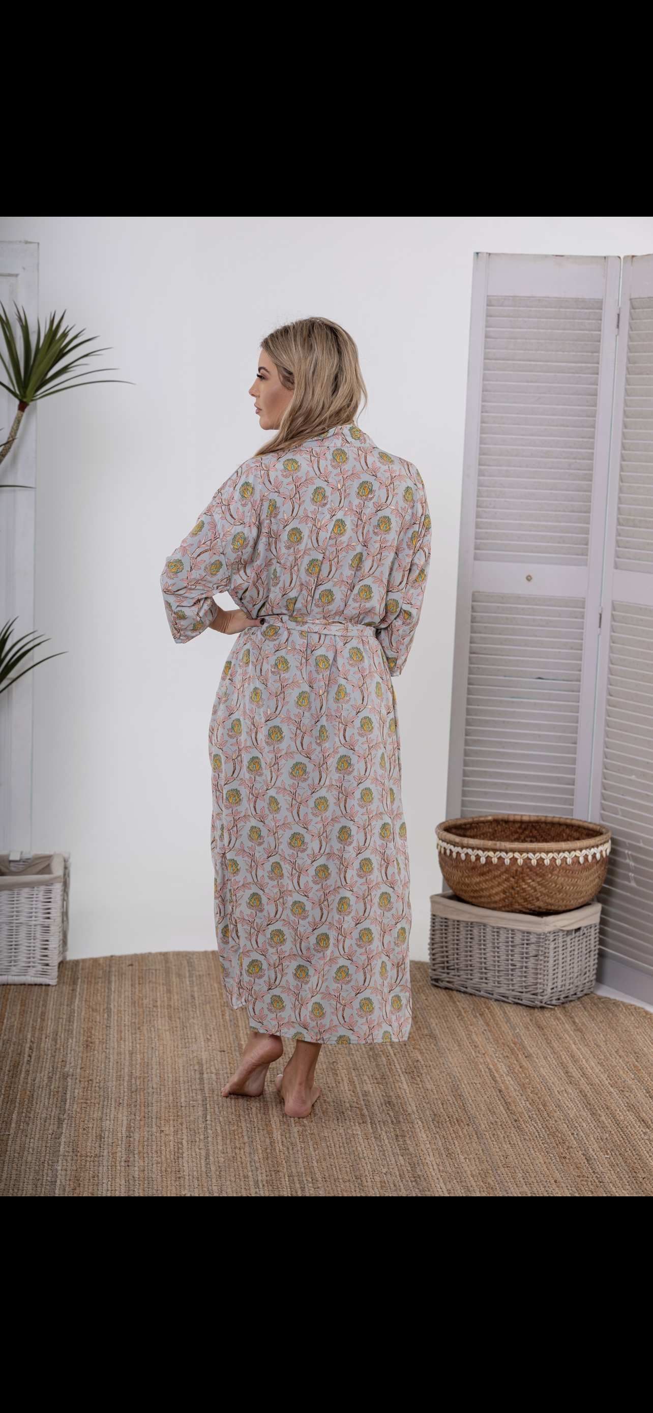 Cienna Designs - Nightie & Kimono Set 3 Piece