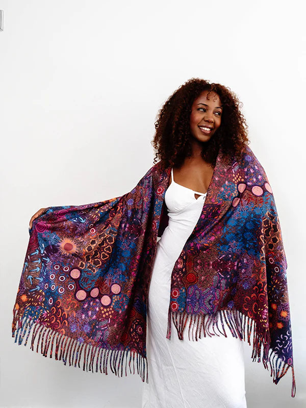 Koh Living - Aboriginal Woman’s Dreaming Scarf