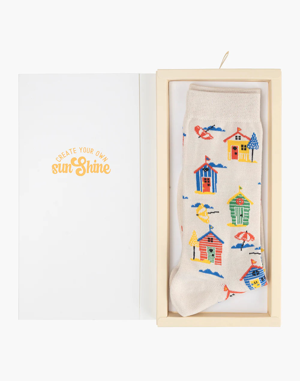 Bamboozled Beach Houses Sock Card