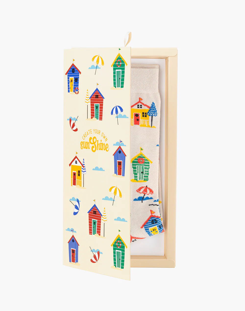 Bamboozled Beach Houses Sock Card