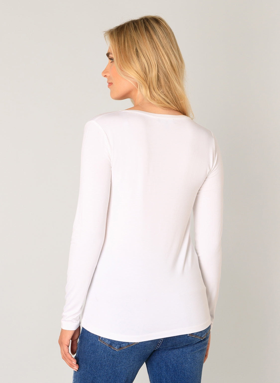 NOOS Base Level Yare Long Sleeve V Neck Top