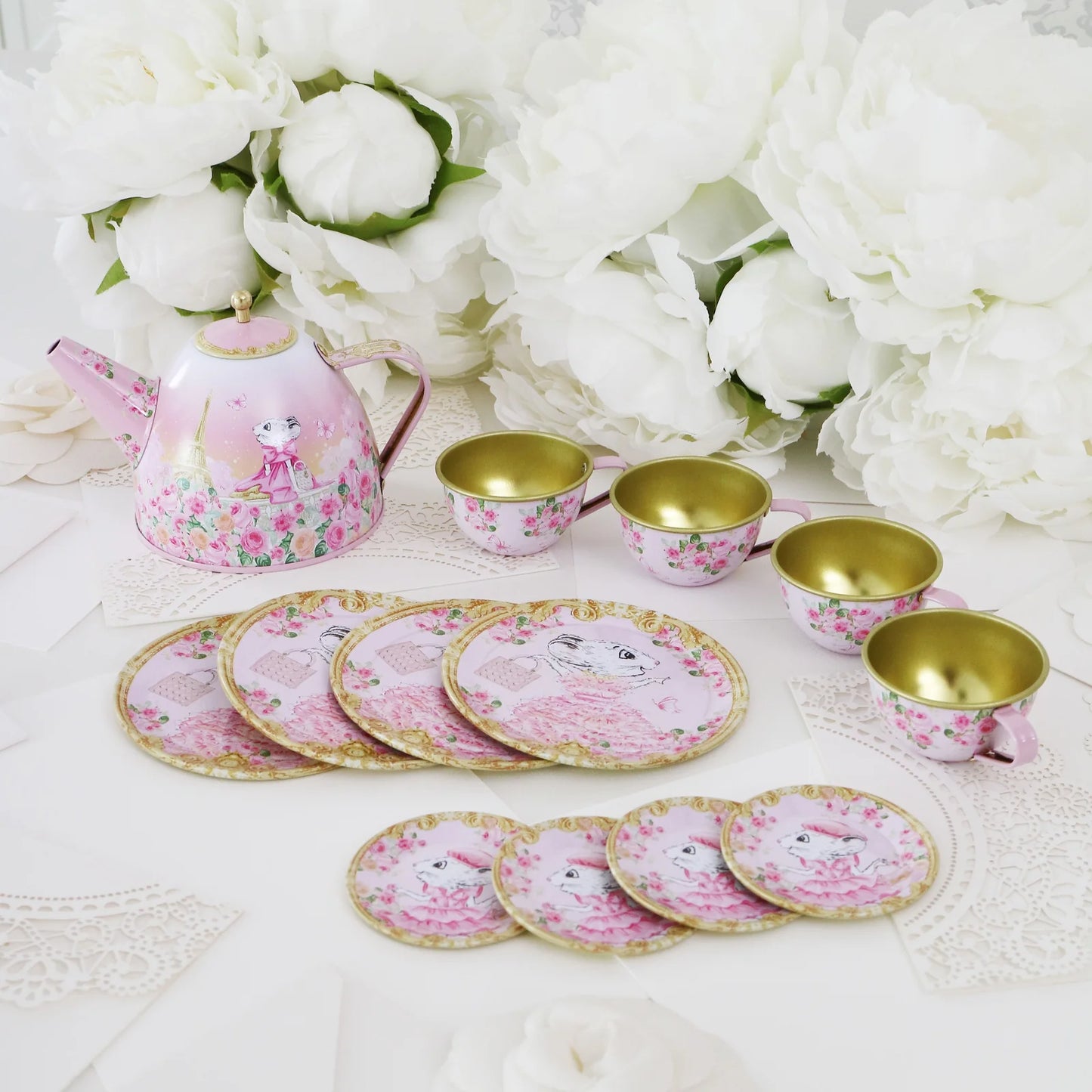 Claris The Chicest Mouse In Paris Picnic Tea Set
