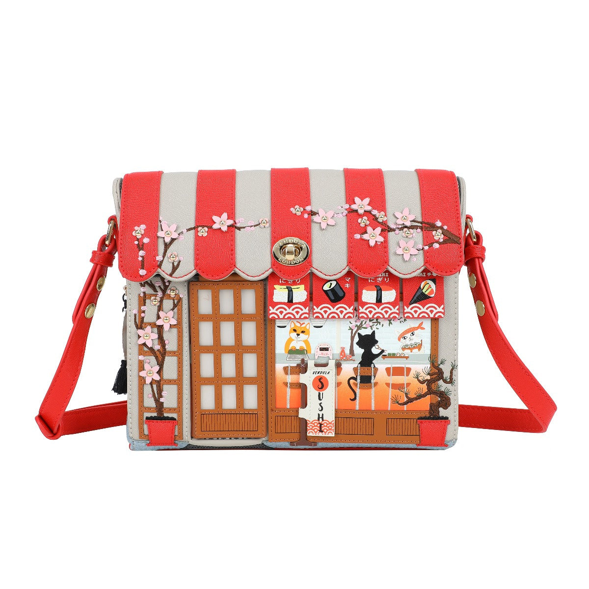 Vendula London Sushi Grey Edition Box Bag ( Pre Sale )