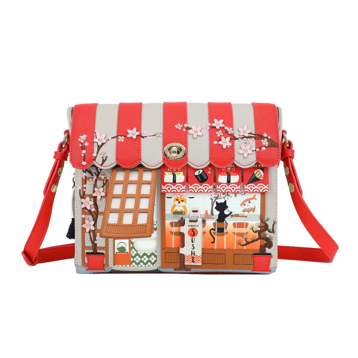 Vendula London Sushi Grey Edition Box Bag ( Pre Sale )