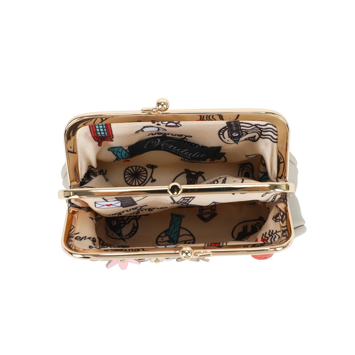 Vendula London Sushi Grey Edition Clipper Coin purse ( Pre Sale )