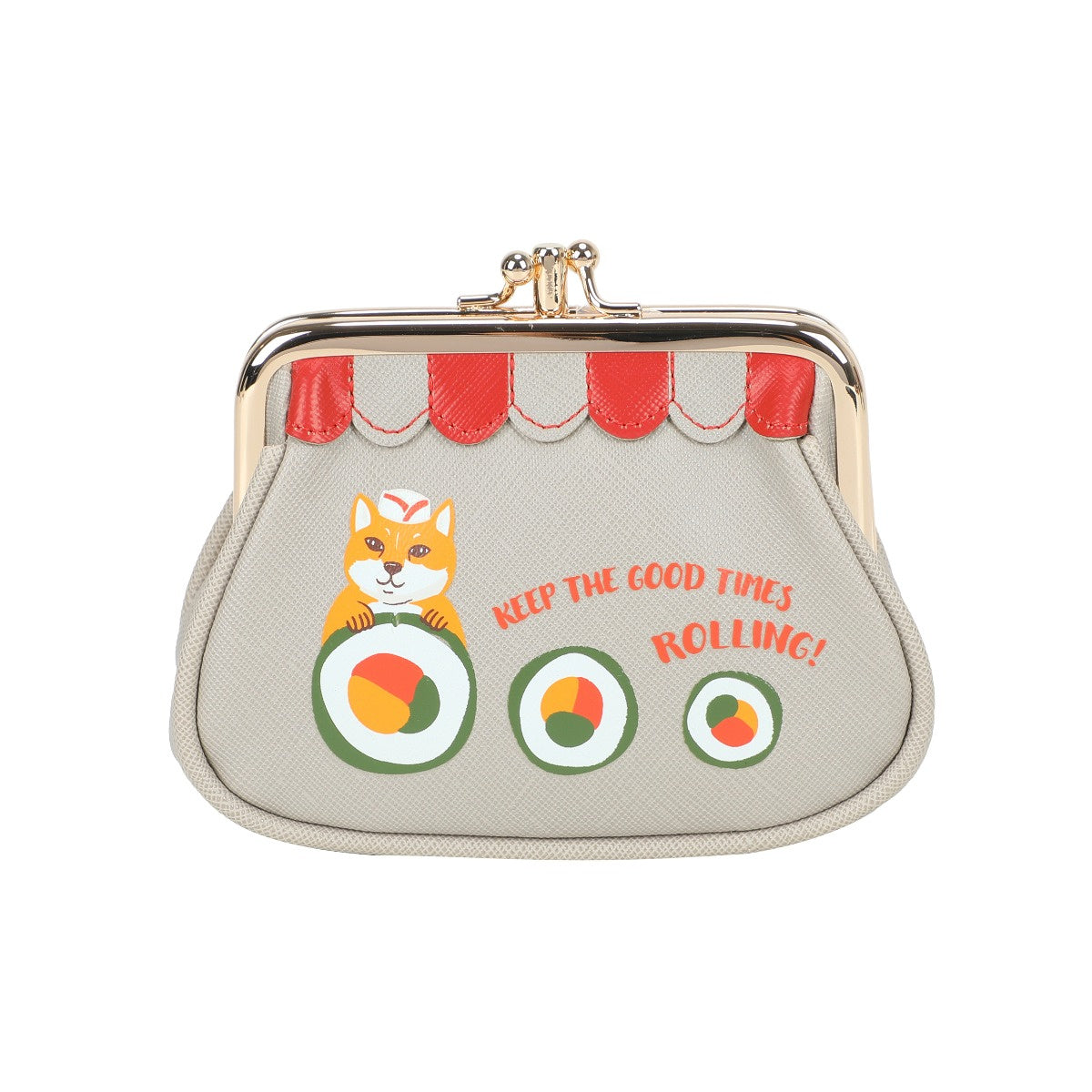 Vendula London Sushi Grey Edition Clipper Coin purse ( Pre Sale )
