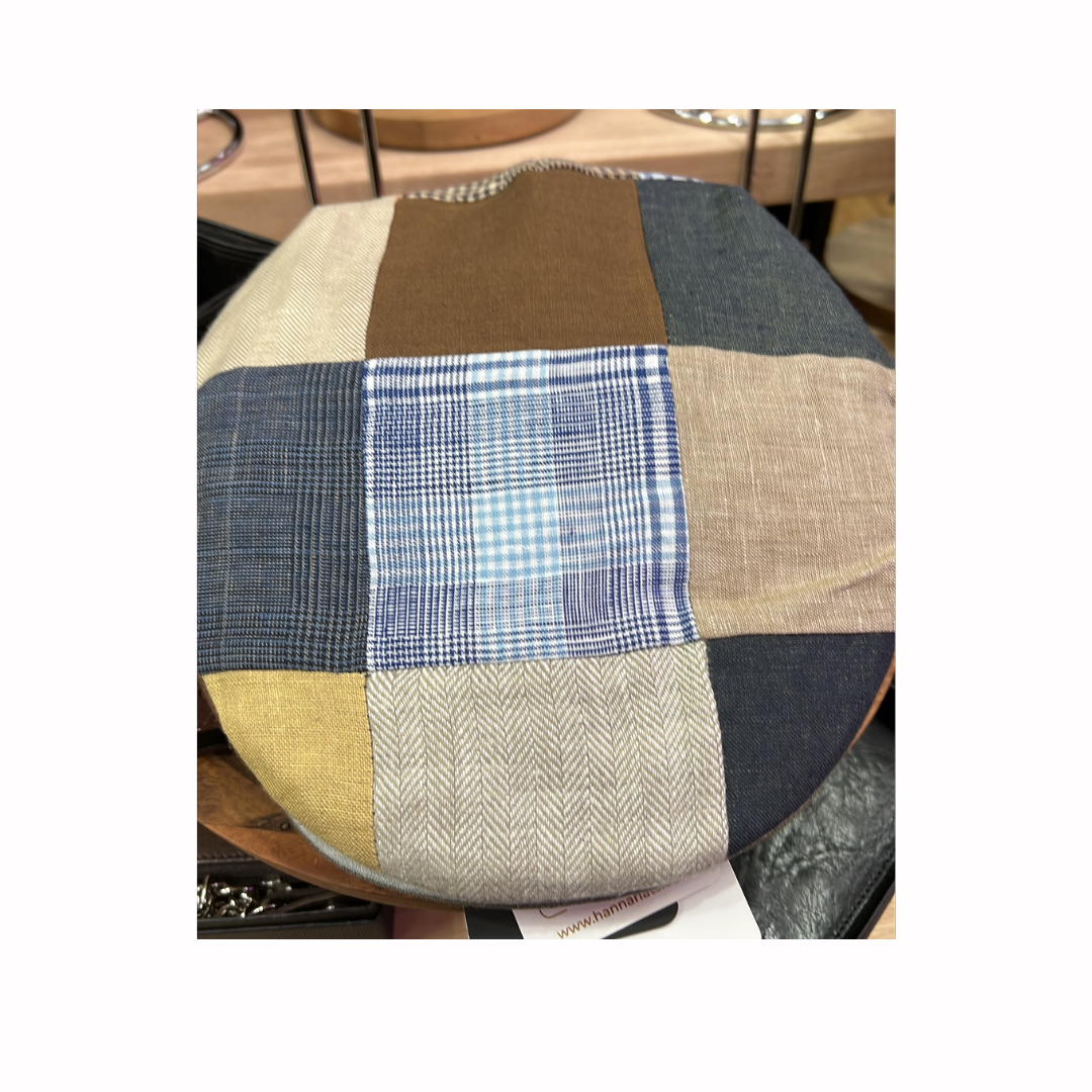 Hanna Hats - Vintage Cap Patchwork Tweed