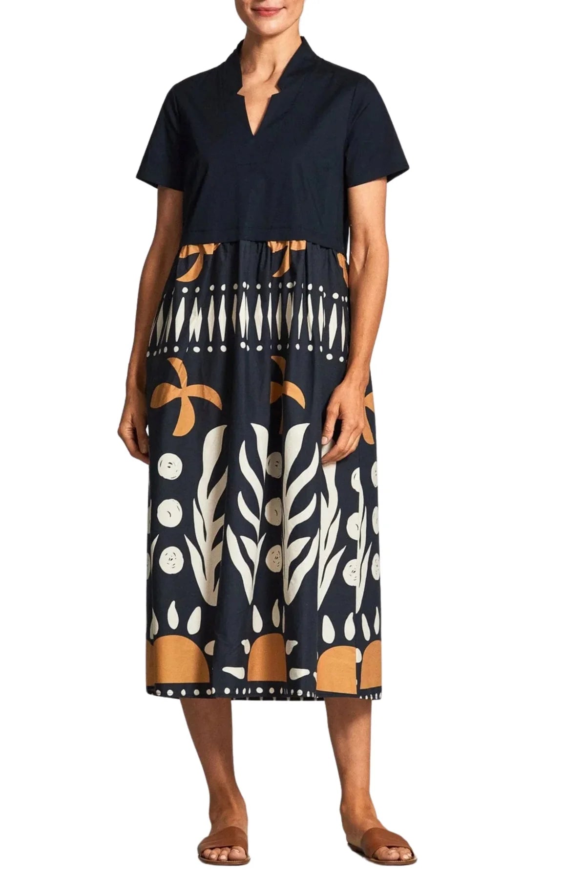 Peruzzi Italy - Cotton Print Dress