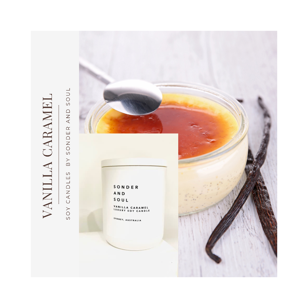 Vanilla Caramel Soy Candle